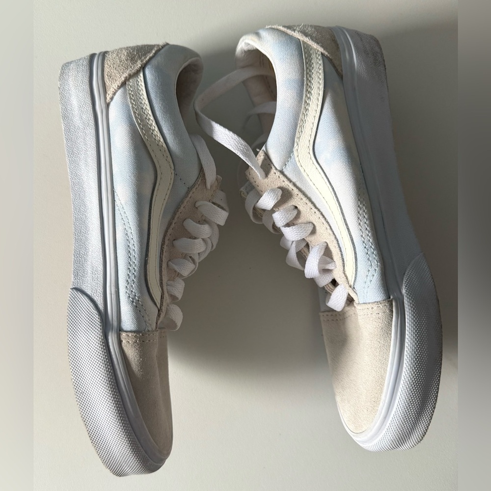 Vans Old School Bleach Wash Sneakers - Picture 9 of 12